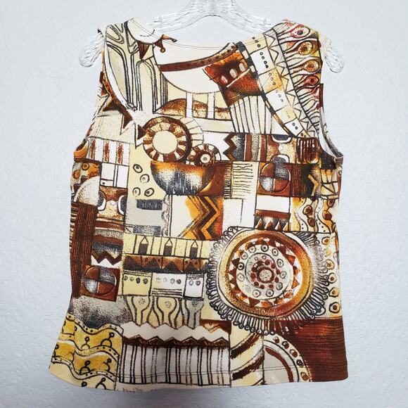 Chico's Sleeveless Knit Top - 1 / M - Picture 4 of 5